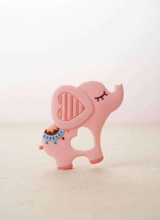 Elephant Silicone Teether